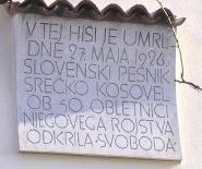 Kosovelova domačija v Tomaju 